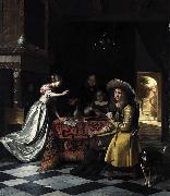 Card Players at a Table